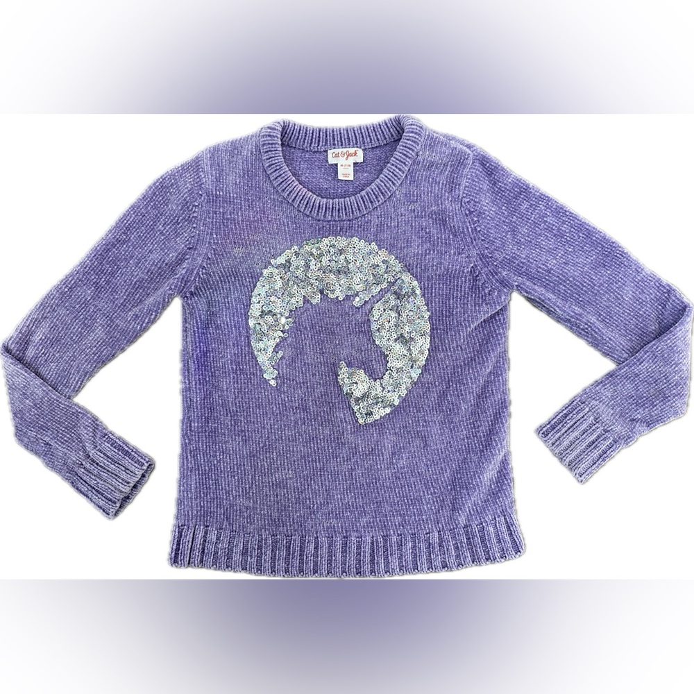 Cat & Jack Soft Knit Unicorn Sweater - Picture 1 of 5